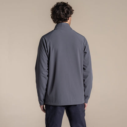 Carbon Grey - Back - Craghoppers Mens Expert Basecamp II Soft Shell Jacket