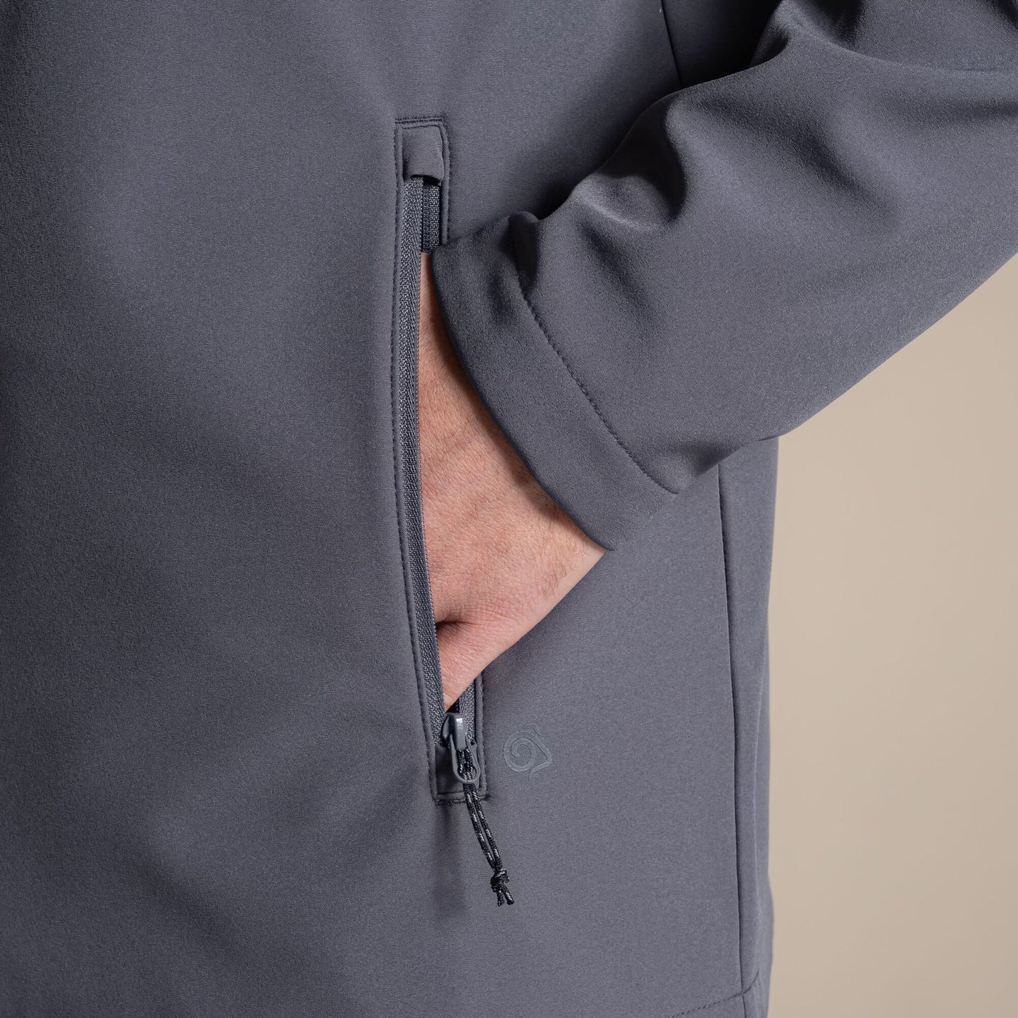 Carbon Grey - Lifestyle - Craghoppers Mens Expert Basecamp II Soft Shell Jacket