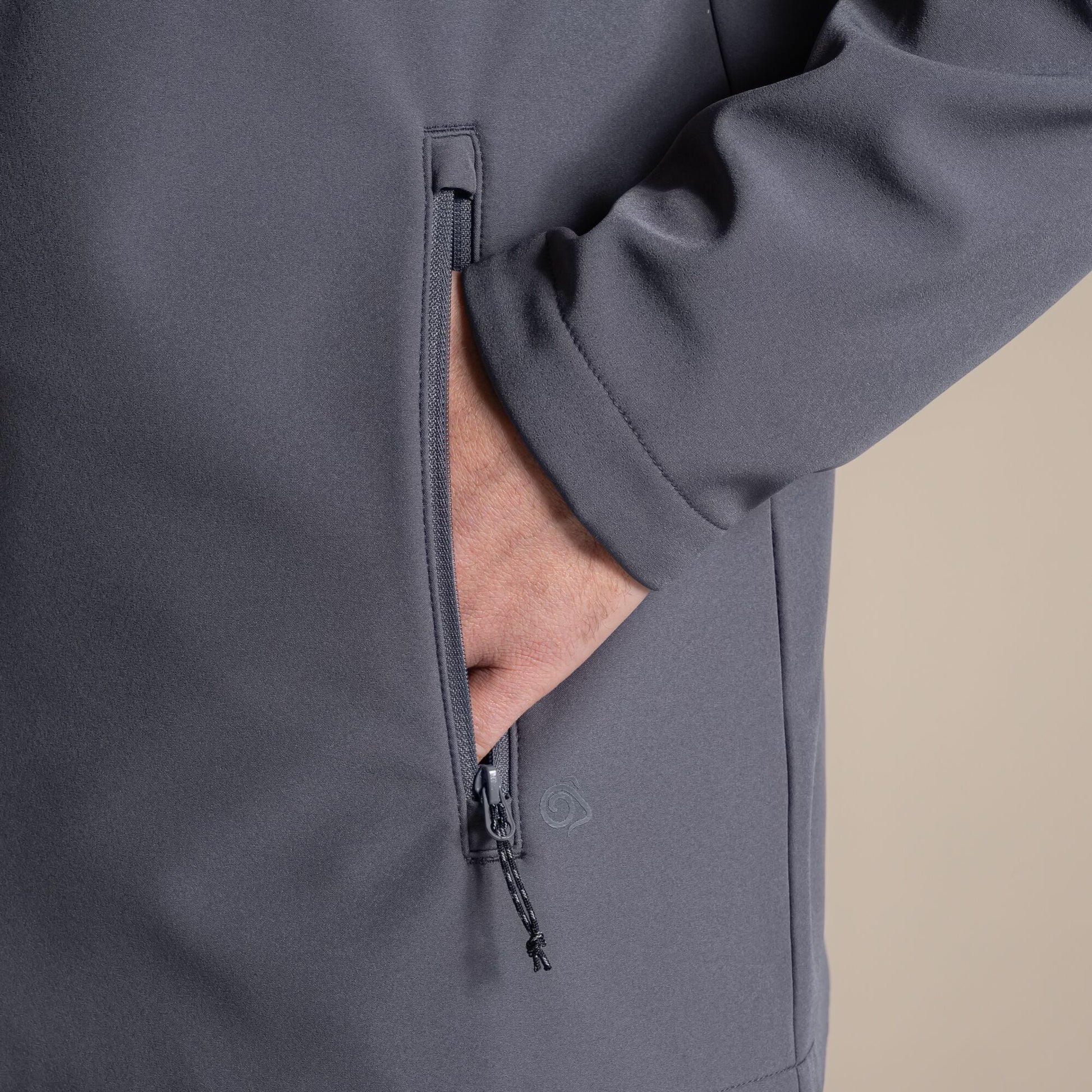Carbon Grey - Lifestyle - Craghoppers Mens Expert Basecamp II Soft Shell Jacket