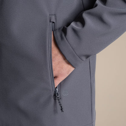 Carbon Grey - Lifestyle - Craghoppers Mens Expert Basecamp II Soft Shell Jacket