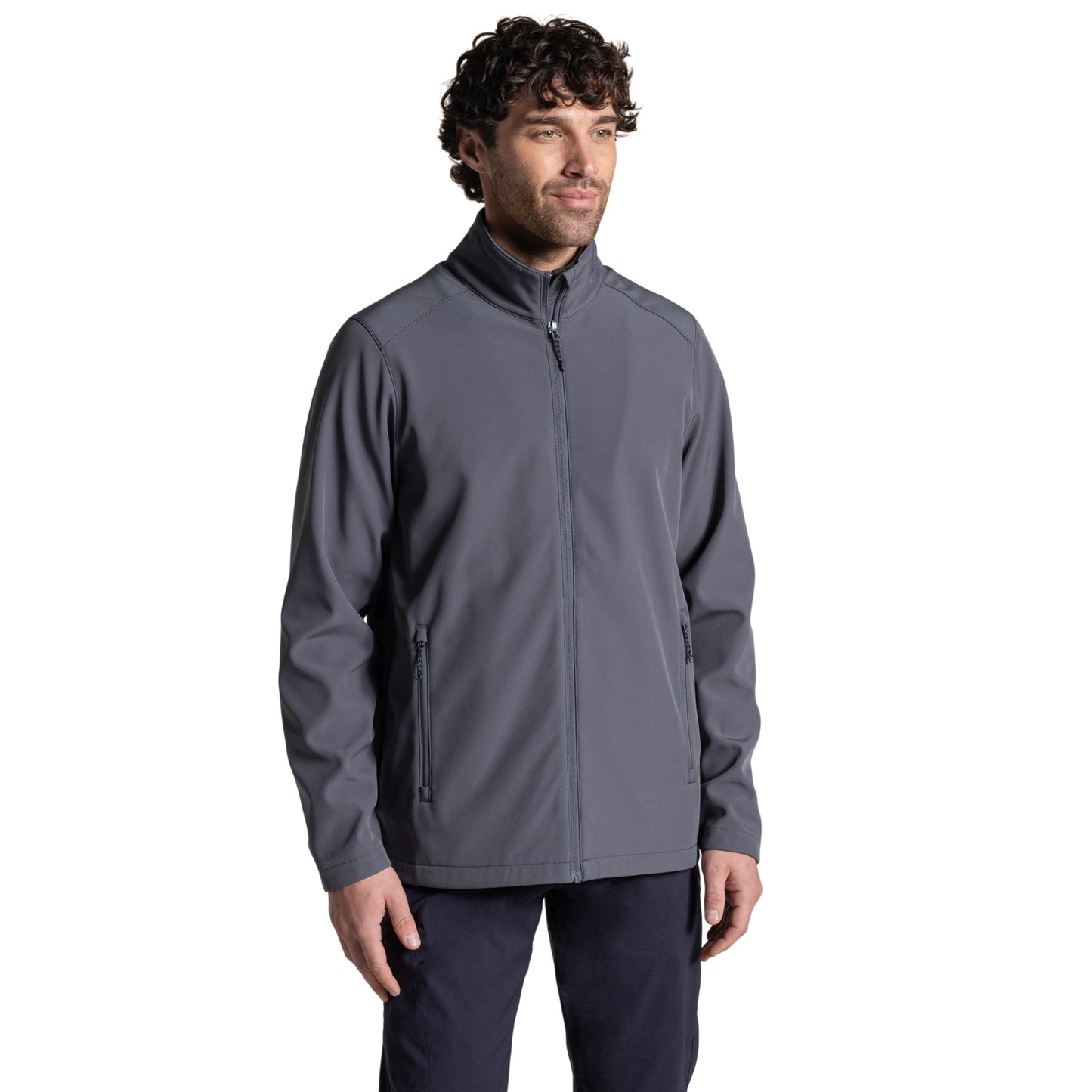 Carbon Grey - Lifestyle - Craghoppers Mens Expert Basecamp II Soft Shell Jacket