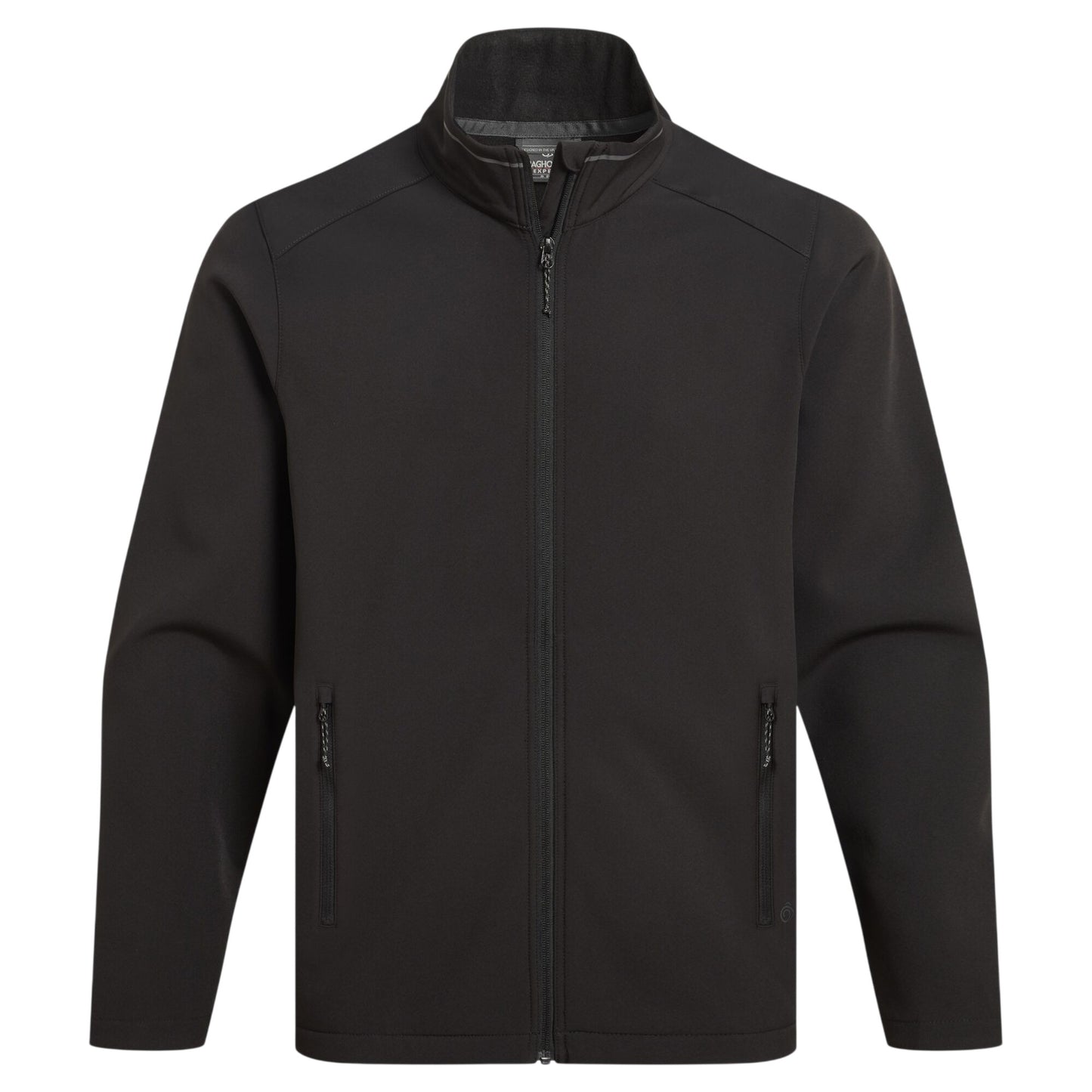 Black - Front - Craghoppers Mens Expert Basecamp II Soft Shell Jacket