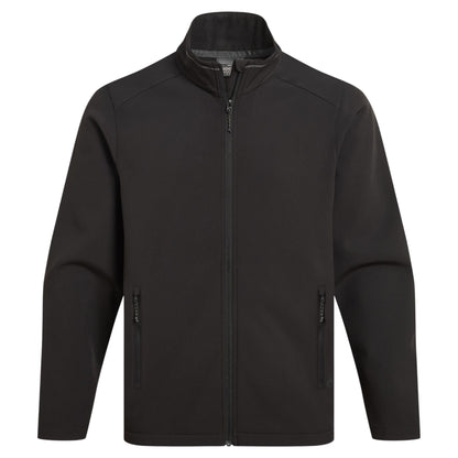 Black - Front - Craghoppers Mens Expert Basecamp II Soft Shell Jacket
