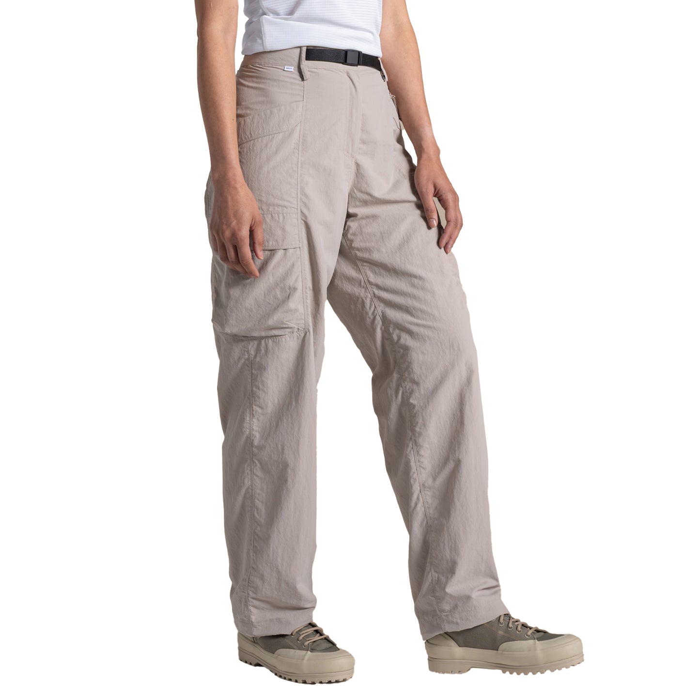 Soft Mushroom - Side - Craghoppers Womens-Ladies Medina Nosilife Cargo Trousers