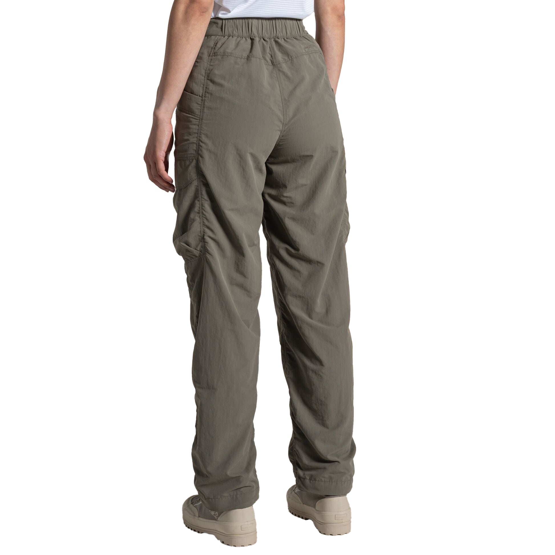 Wild Olive - Back - Craghoppers Womens-Ladies Medina Nosilife Cargo Trousers