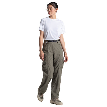 Wild Olive - Pack Shot - Craghoppers Womens-Ladies Medina Nosilife Cargo Trousers