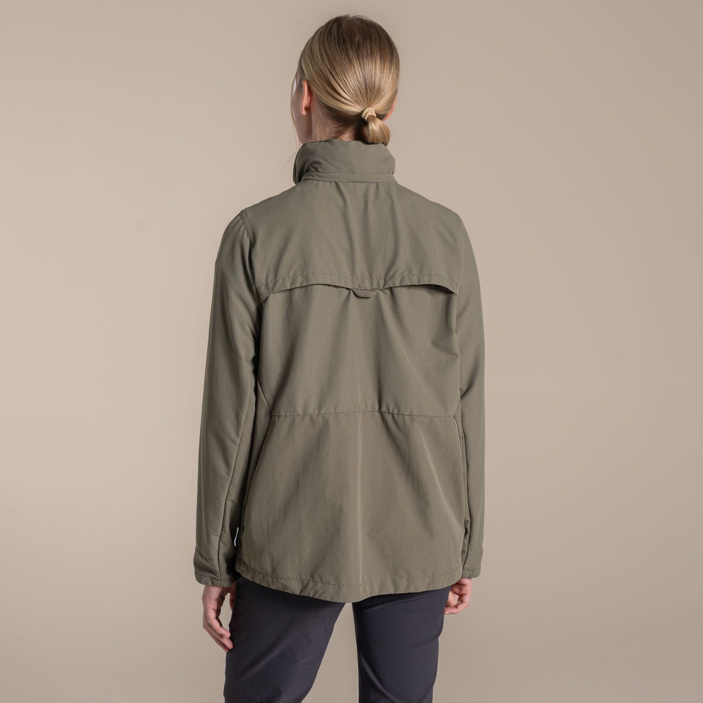 Wild Olive - Back - Craghoppers Womens-Ladies Farah Nosilife Jacket