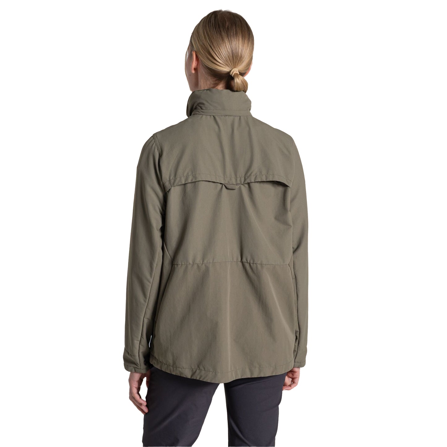 Wild Olive - Back - Craghoppers Womens-Ladies Farah Nosilife Jacket