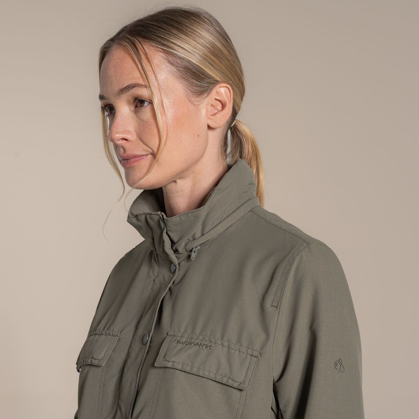 Wild Olive - Lifestyle - Craghoppers Womens-Ladies Farah Nosilife Jacket