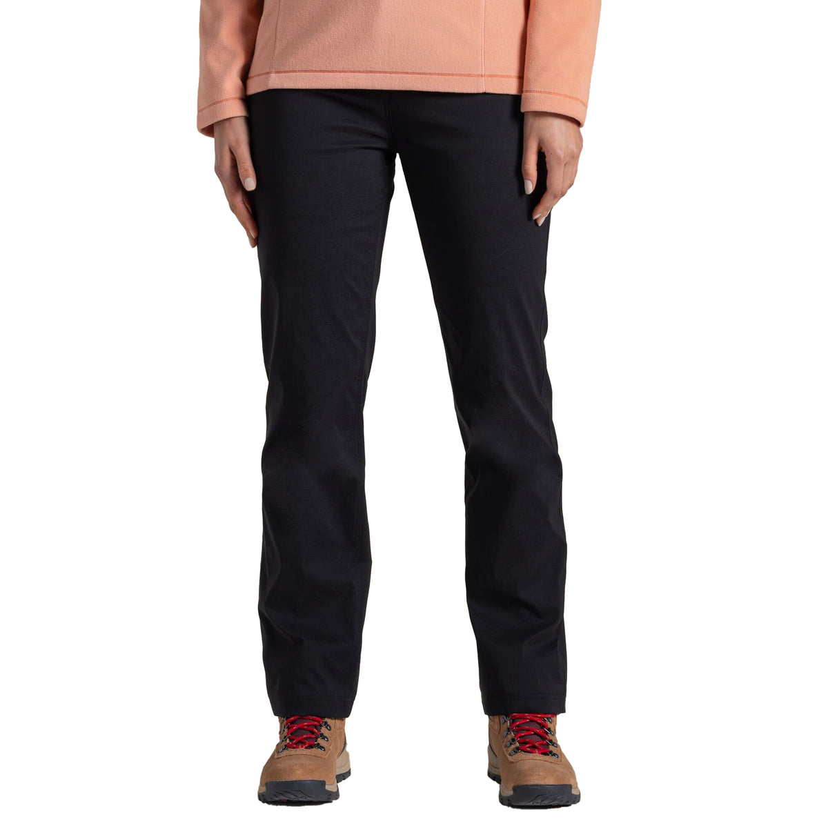 Black - Side - Craghoppers Womens-Ladies Kiwi Pro III Thermic Trousers