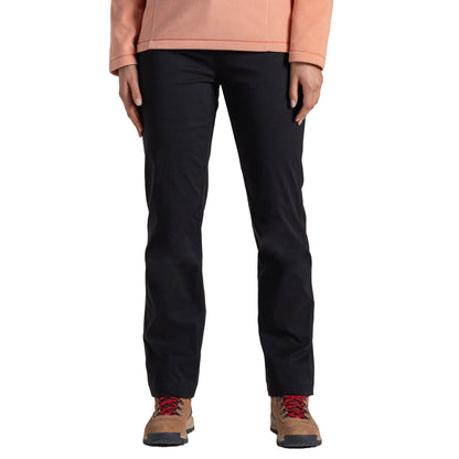 Black - Side - Craghoppers Womens-Ladies Kiwi Pro III Thermic Trousers