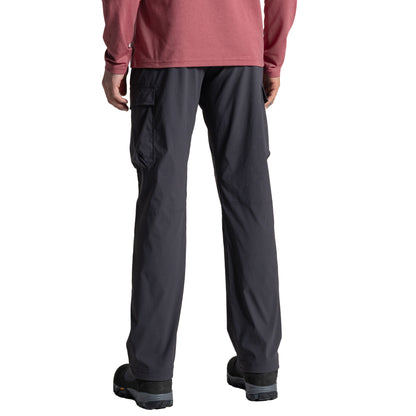 Dark Iron - Back - Craghoppers Mens Rif Stretch Nosilife Cargo Trousers