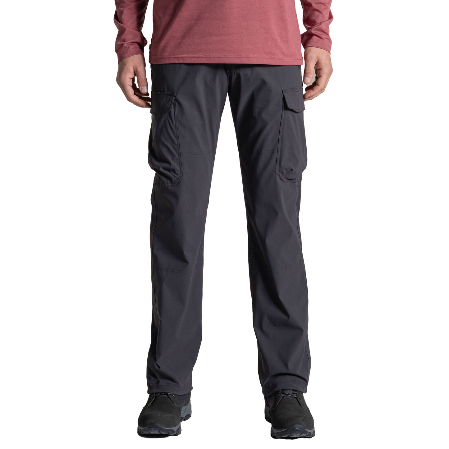 Dark Iron - Lifestyle - Craghoppers Mens Rif Stretch Nosilife Cargo Trousers