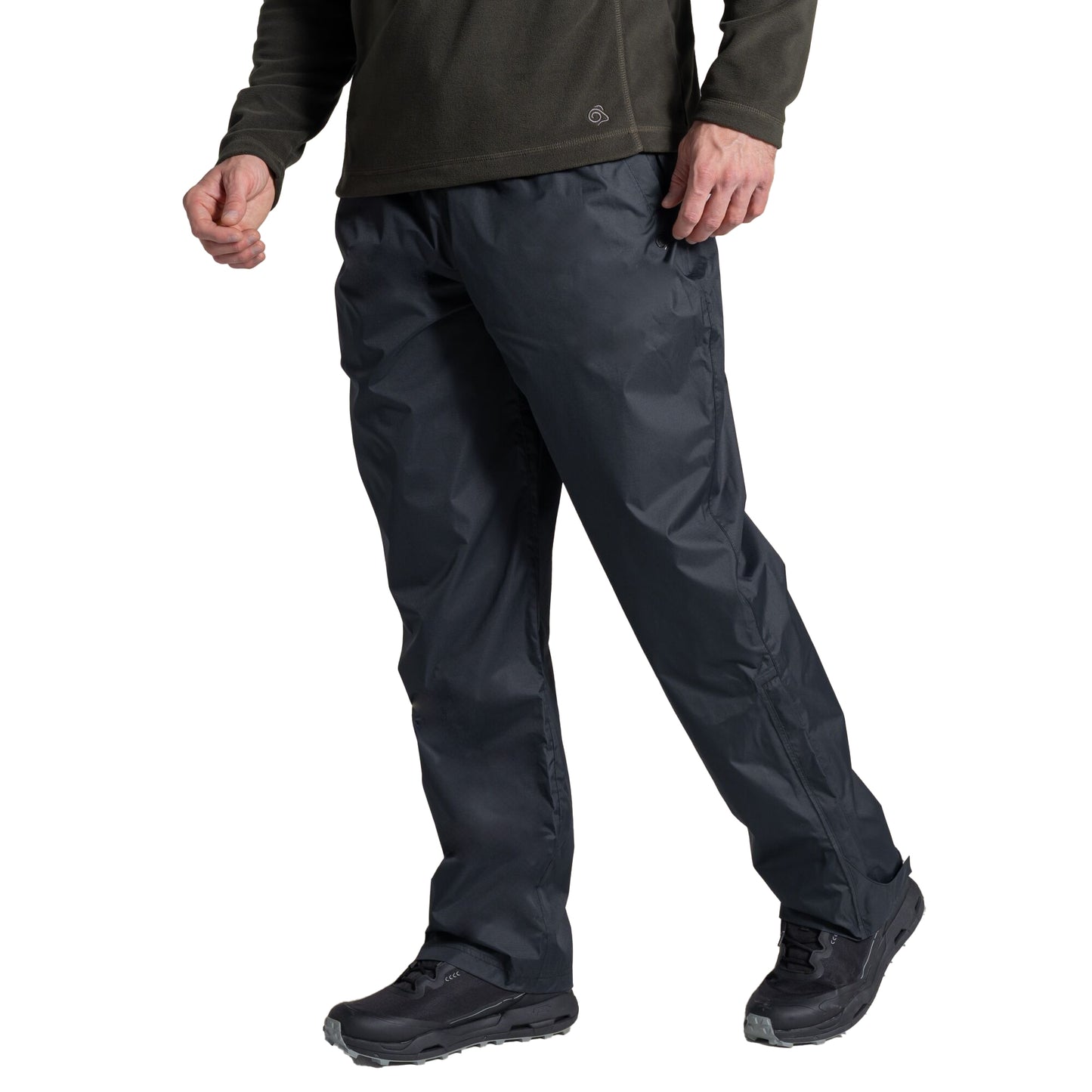 Black - Lifestyle - Craghoppers Unisex Adult Expert II Packable Waterproof Trousers