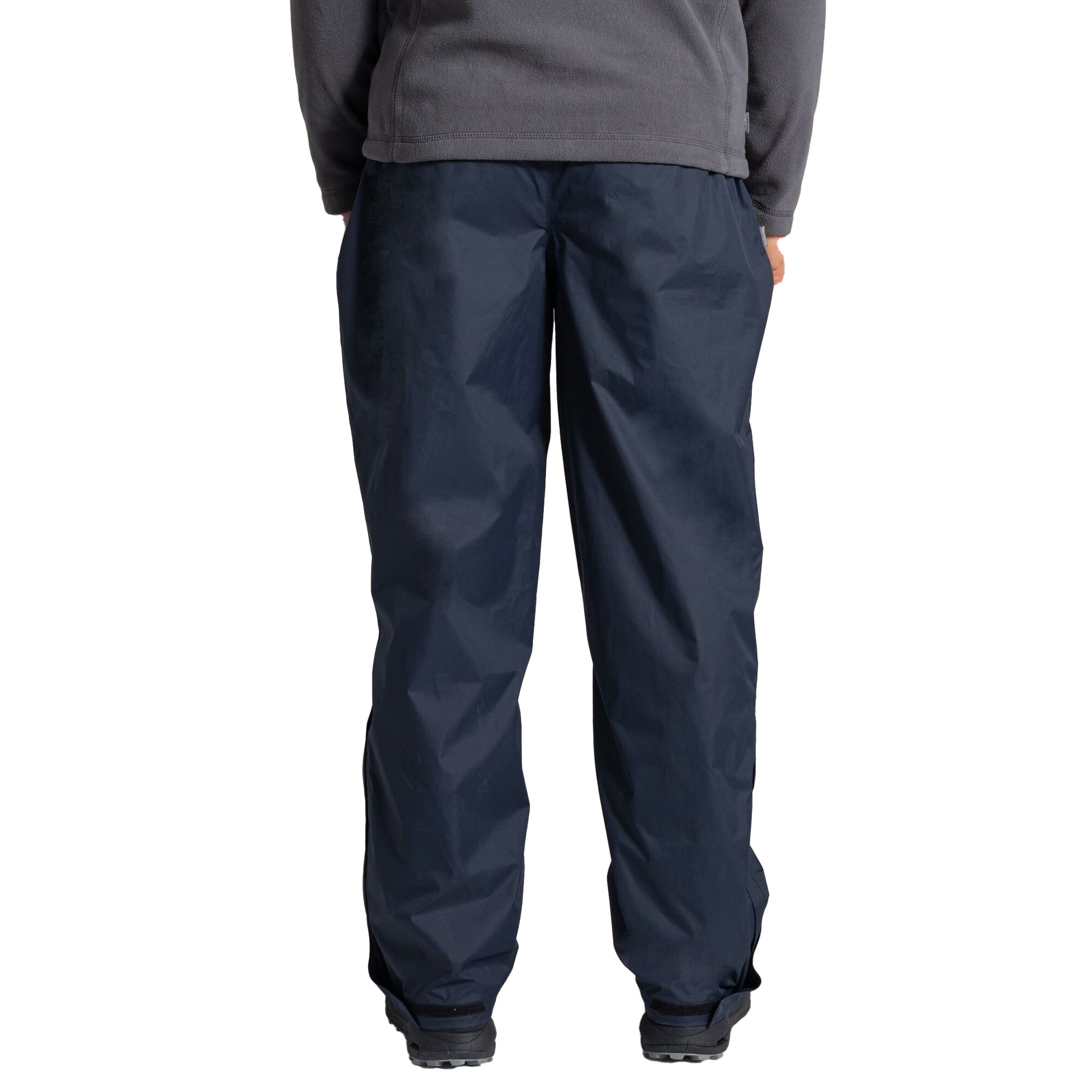 Dark Navy - Back - Craghoppers Unisex Adult Expert II Packable Waterproof Trousers