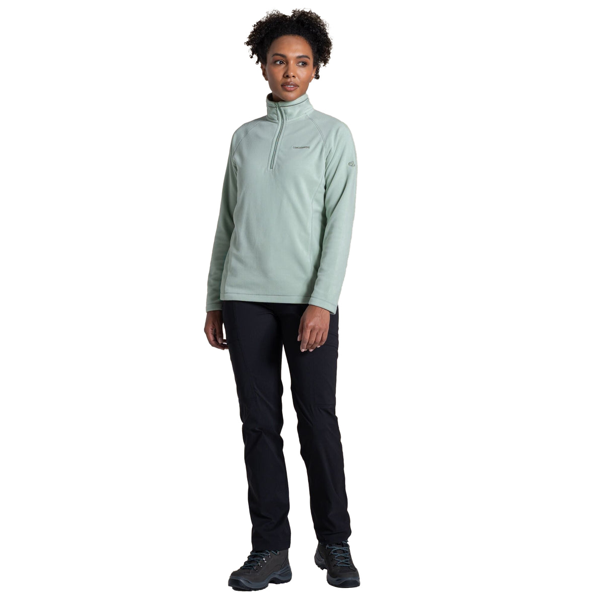 Black - Pack Shot - Craghoppers Womens-Ladies Kiwi Pro Cargo Trousers