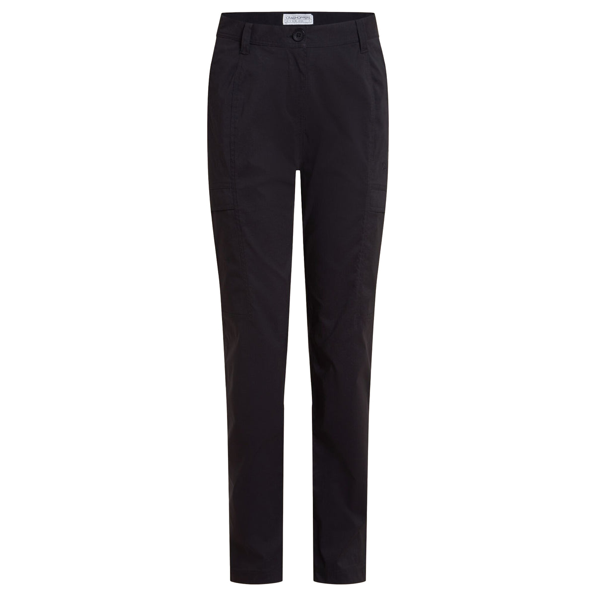 Black - Front - Craghoppers Womens-Ladies Kiwi Pro Cargo Trousers
