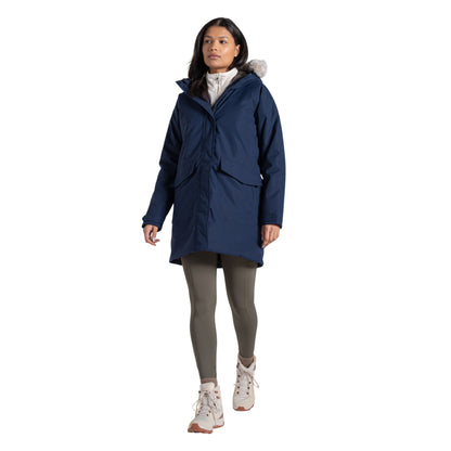 Blue Navy - Side - Craghoppers Womens-Ladies Sofia II Jacket