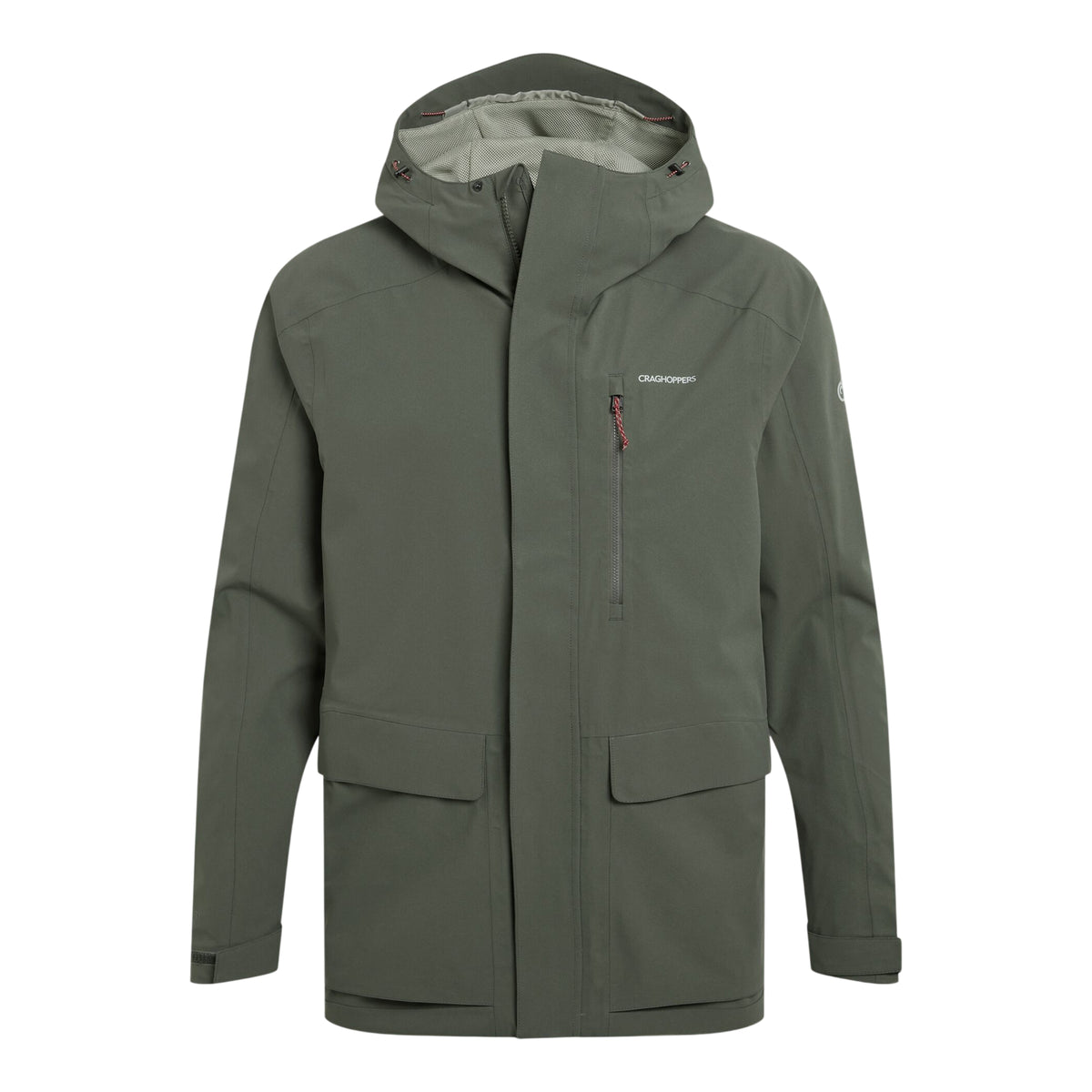 Dark Sage - Front - Craghoppers Mens Lorton II Waterproof Jacket
