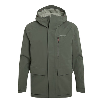 Dark Sage - Front - Craghoppers Mens Lorton II Waterproof Jacket