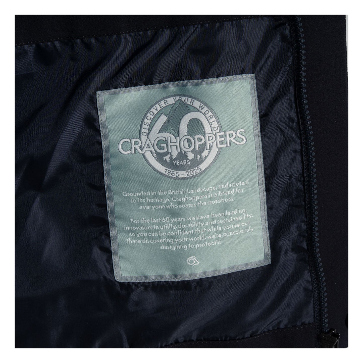 Dark Navy - Lifestyle - Craghoppers Mens Lorton II Waterproof Jacket