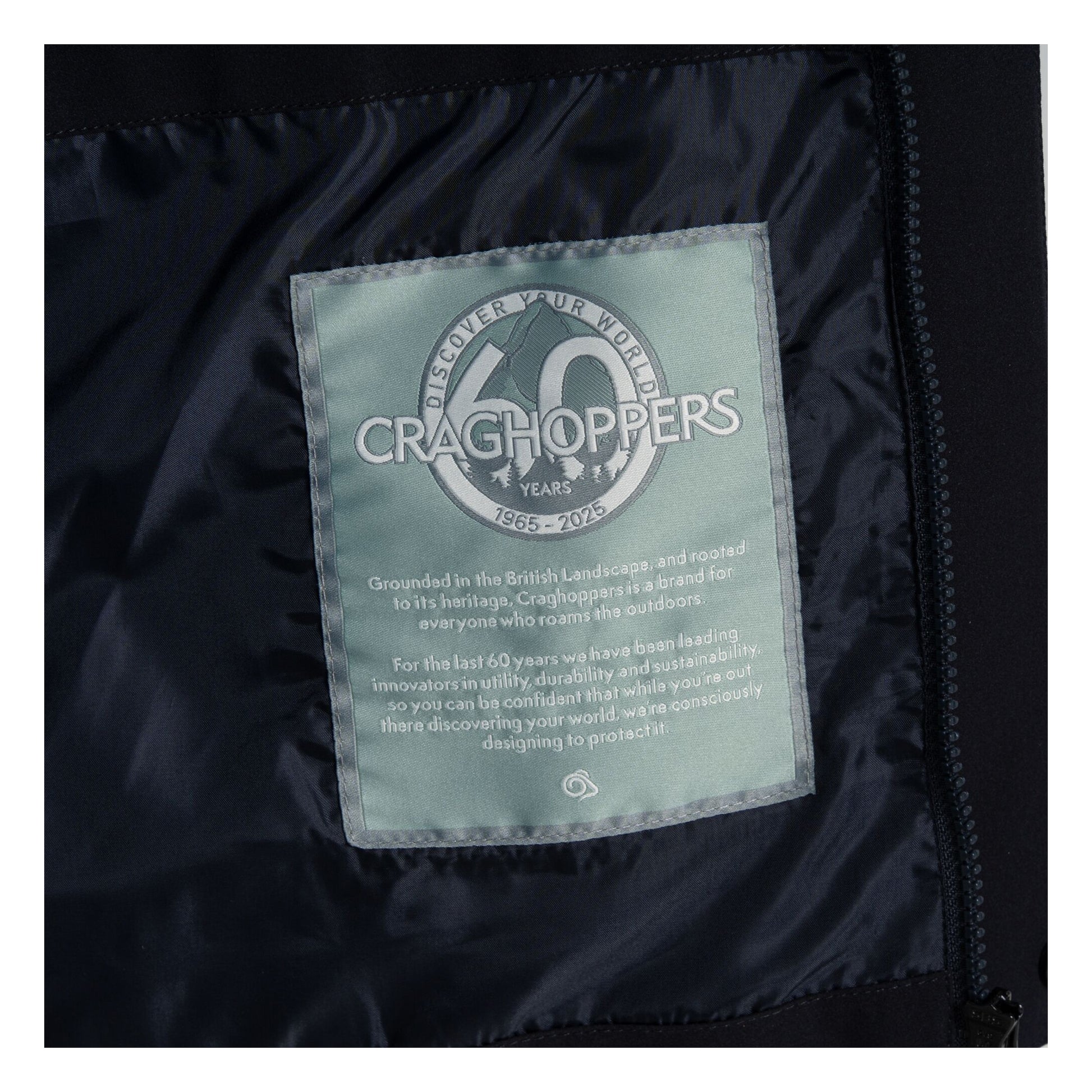 Dark Navy - Lifestyle - Craghoppers Mens Lorton II Waterproof Jacket