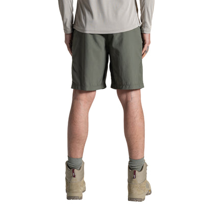 Dark Sage - Back - Craghoppers Mens Kadin Nosilife Cargo Shorts