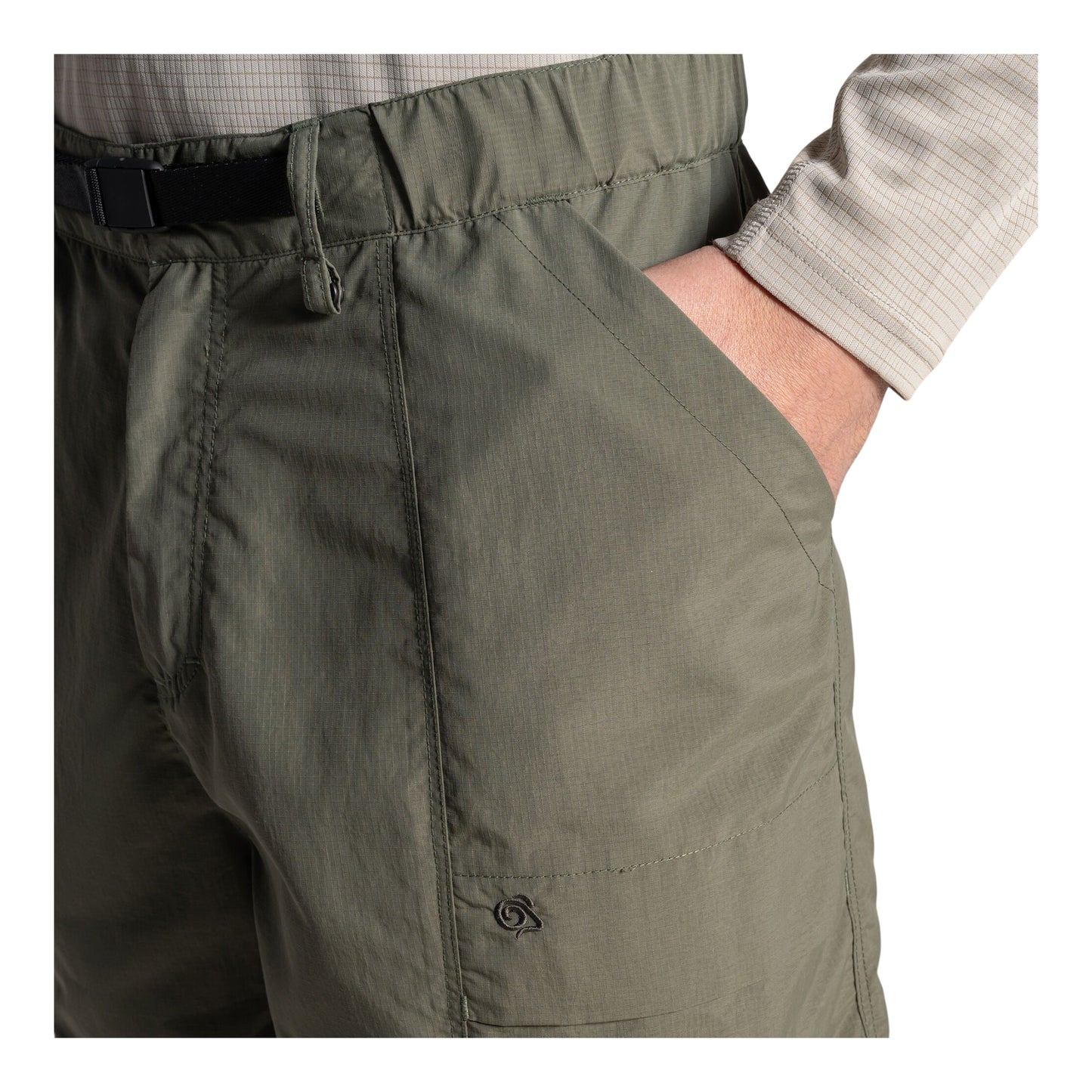 Dark Sage - Lifestyle - Craghoppers Mens Kadin Nosilife Cargo Shorts