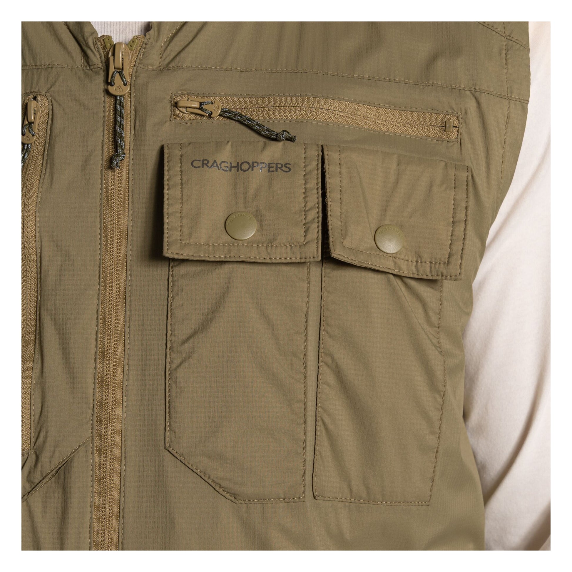 Cardamom - Side - Craghoppers Mens Sebou Nosilife Gilet