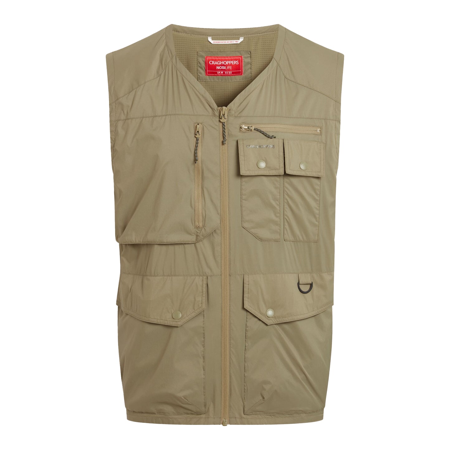 Cardamom - Front - Craghoppers Mens Sebou Nosilife Gilet