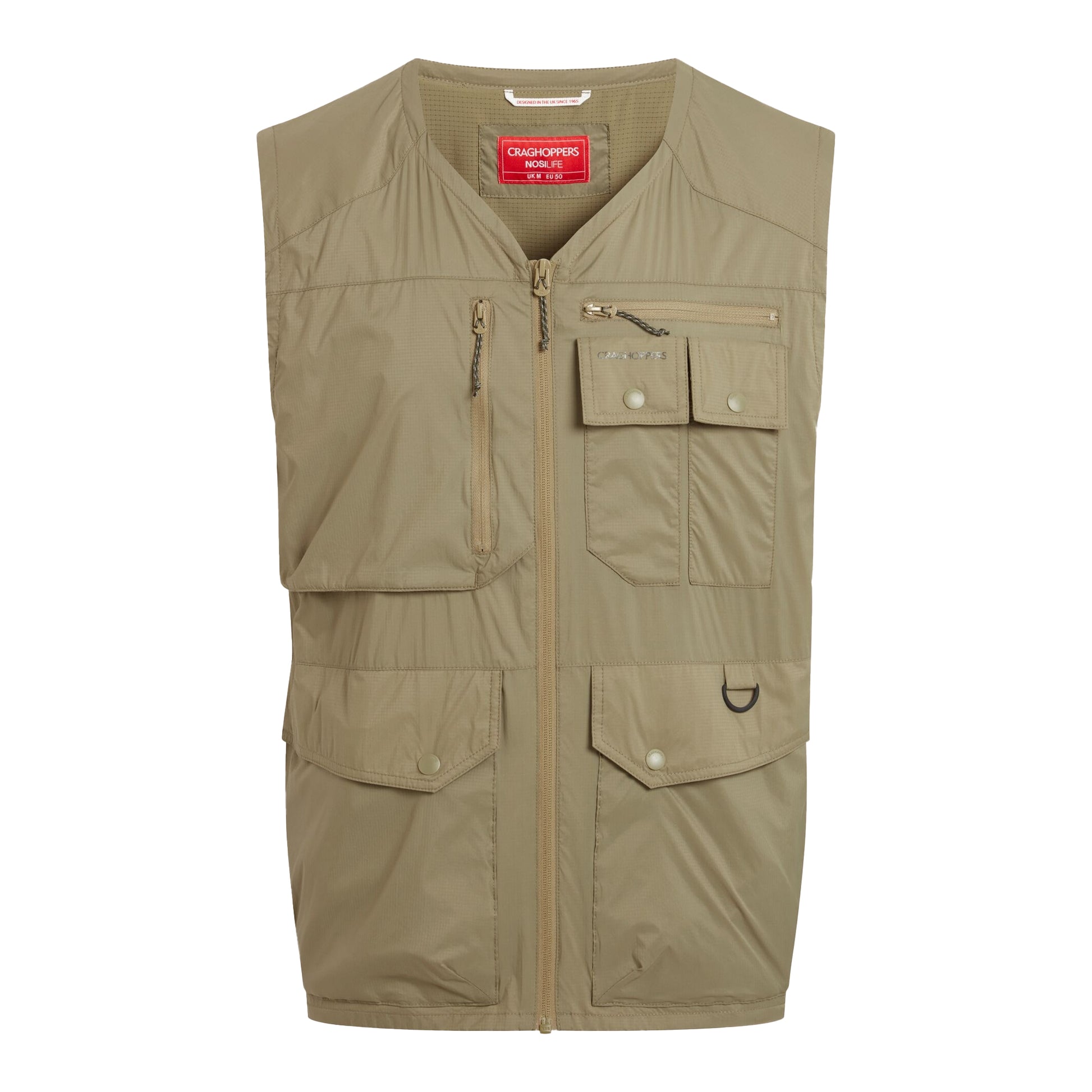 Cardamom - Front - Craghoppers Mens Sebou Nosilife Gilet