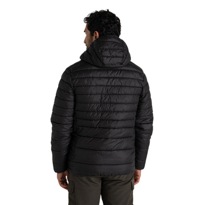Black - Lifestyle - Craghoppers Mens Compresslite IX Hooded Padded Jacket