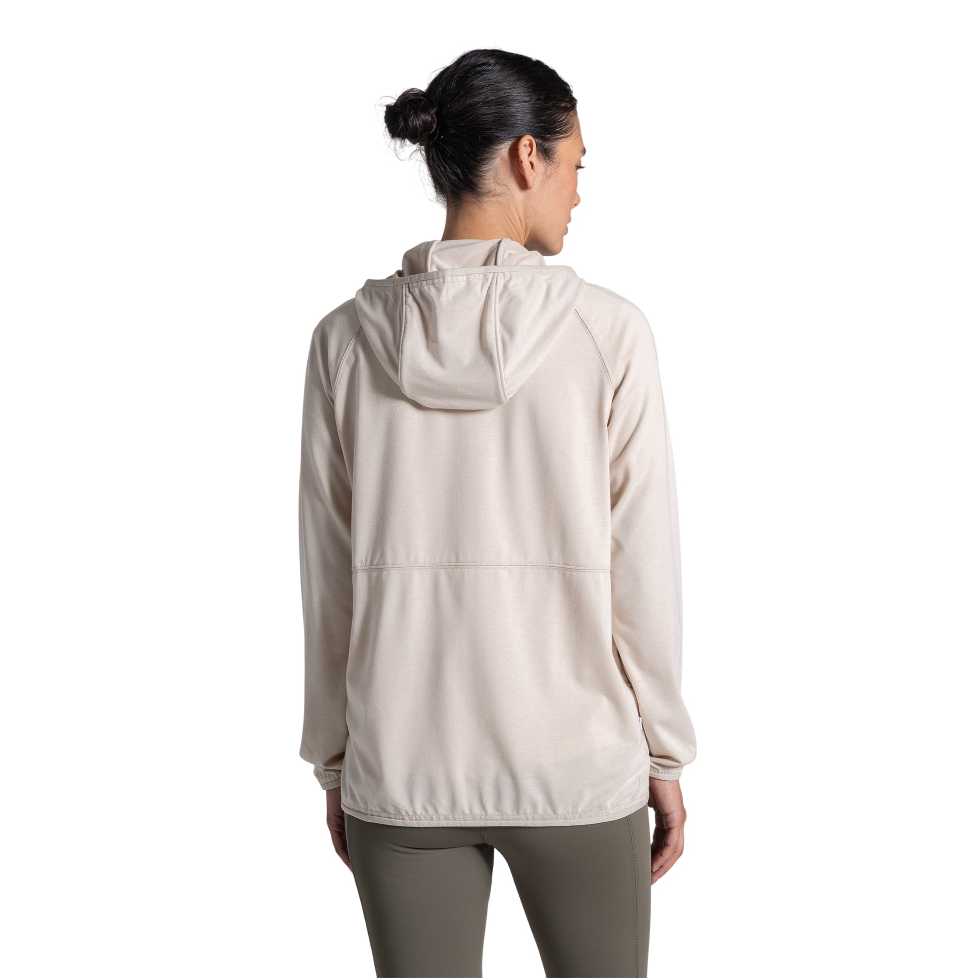 Oyster Marl - Back - Craghoppers Womens-Ladies Aya Nosilife Hooded Jacket