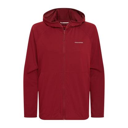 Riad Red - Front - Craghoppers Womens-Ladies Aya Nosilife Hooded Jacket