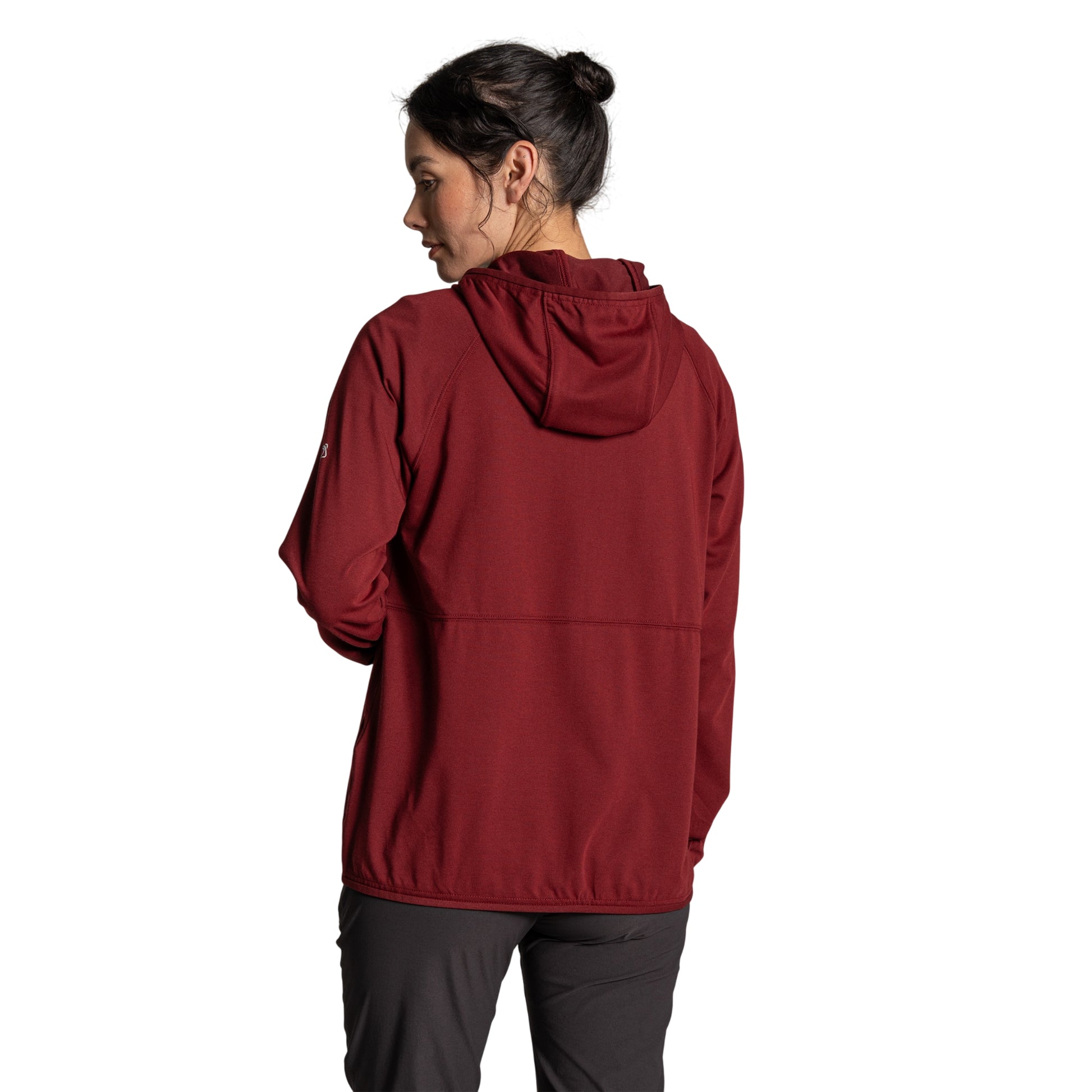 Riad Red - Back - Craghoppers Womens-Ladies Aya Nosilife Hooded Jacket