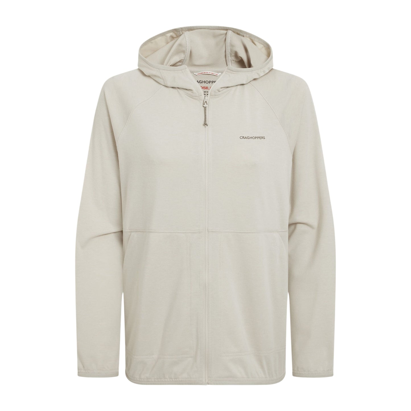 Oyster Marl - Front - Craghoppers Womens-Ladies Aya Nosilife Hooded Jacket