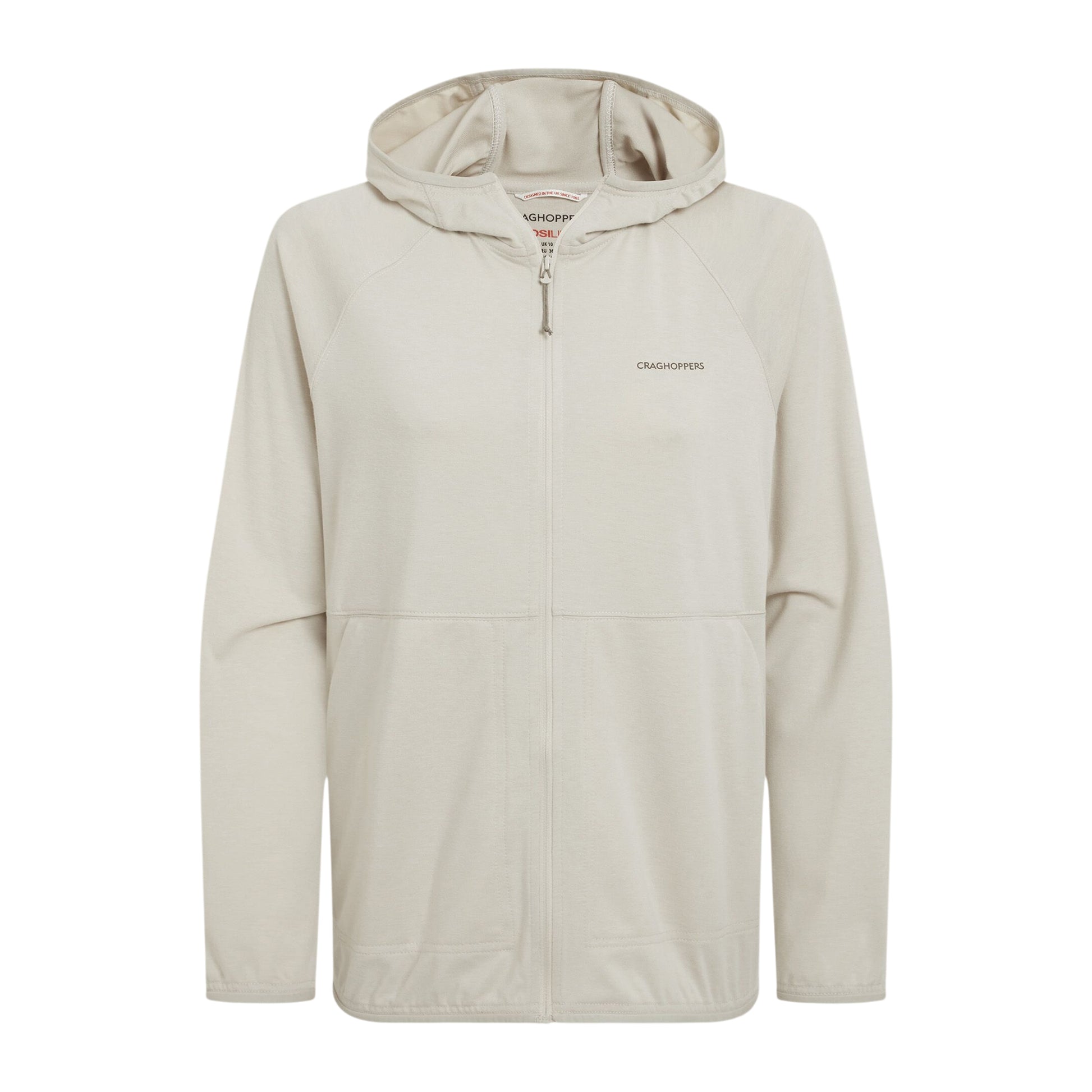 Oyster Marl - Front - Craghoppers Womens-Ladies Aya Nosilife Hooded Jacket