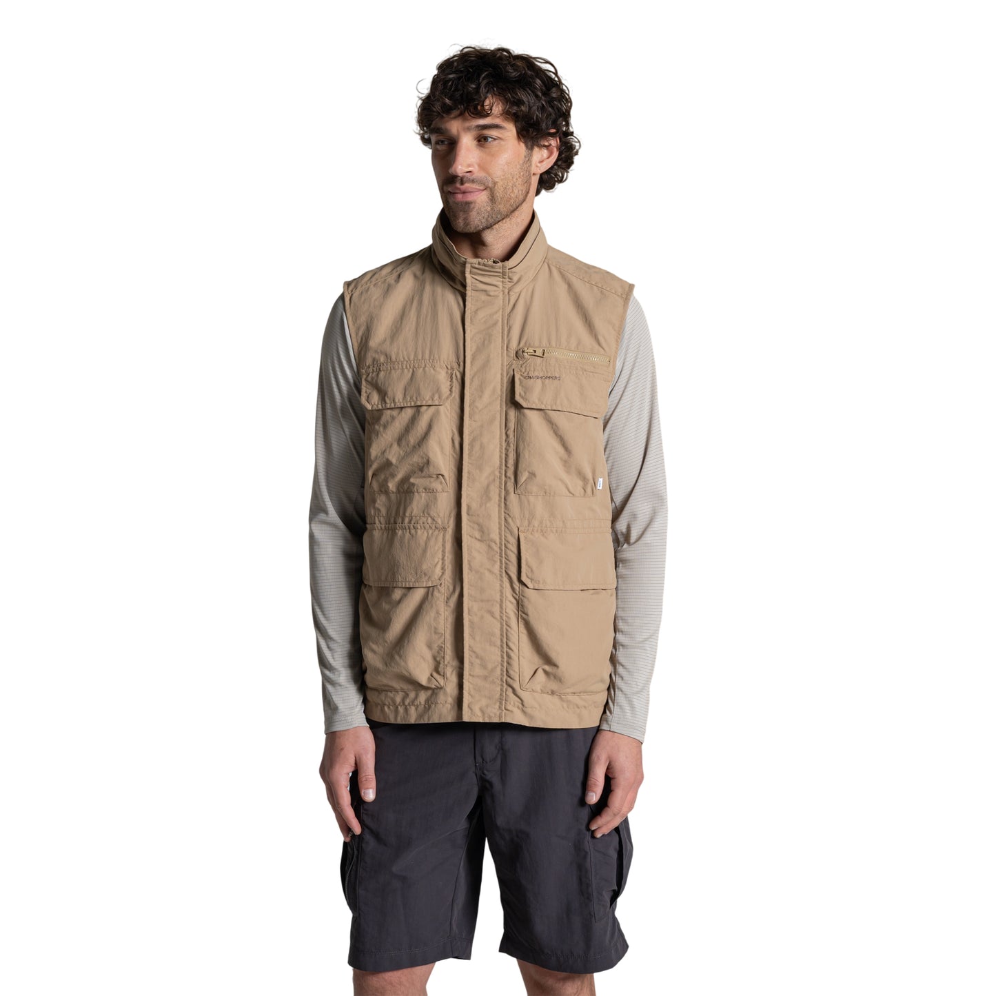 Earthenware - Side - Craghoppers Mens Adventure V Nosilife Gilet