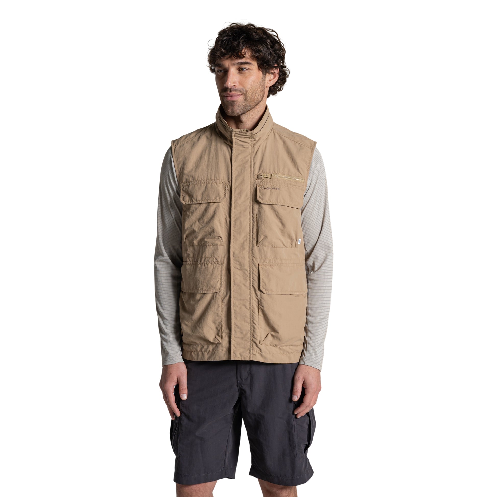 Earthenware - Side - Craghoppers Mens Adventure V Nosilife Gilet