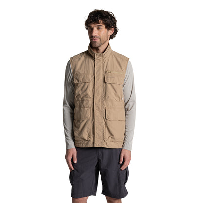 Earthenware - Side - Craghoppers Mens Adventure V Nosilife Gilet