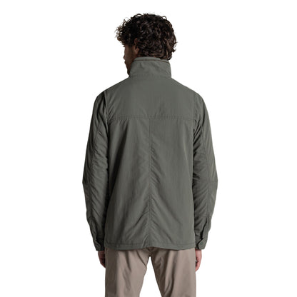 Dark Sage - Back - Craghoppers Mens Adventure V Nosilife Jacket