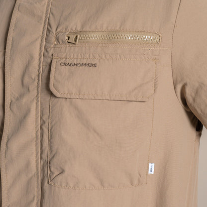Earthenware - Close up - Craghoppers Mens Adventure V Nosilife Jacket