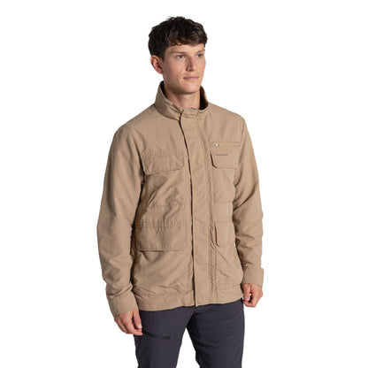 Earthenware - Front - Craghoppers Mens Adventure V Nosilife Jacket