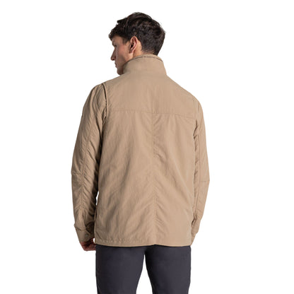 Earthenware - Back - Craghoppers Mens Adventure V Nosilife Jacket