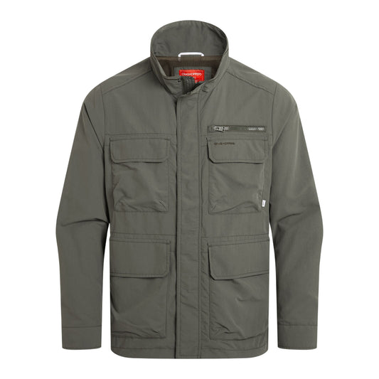 Dark Sage - Front - Craghoppers Mens Adventure V Nosilife Jacket