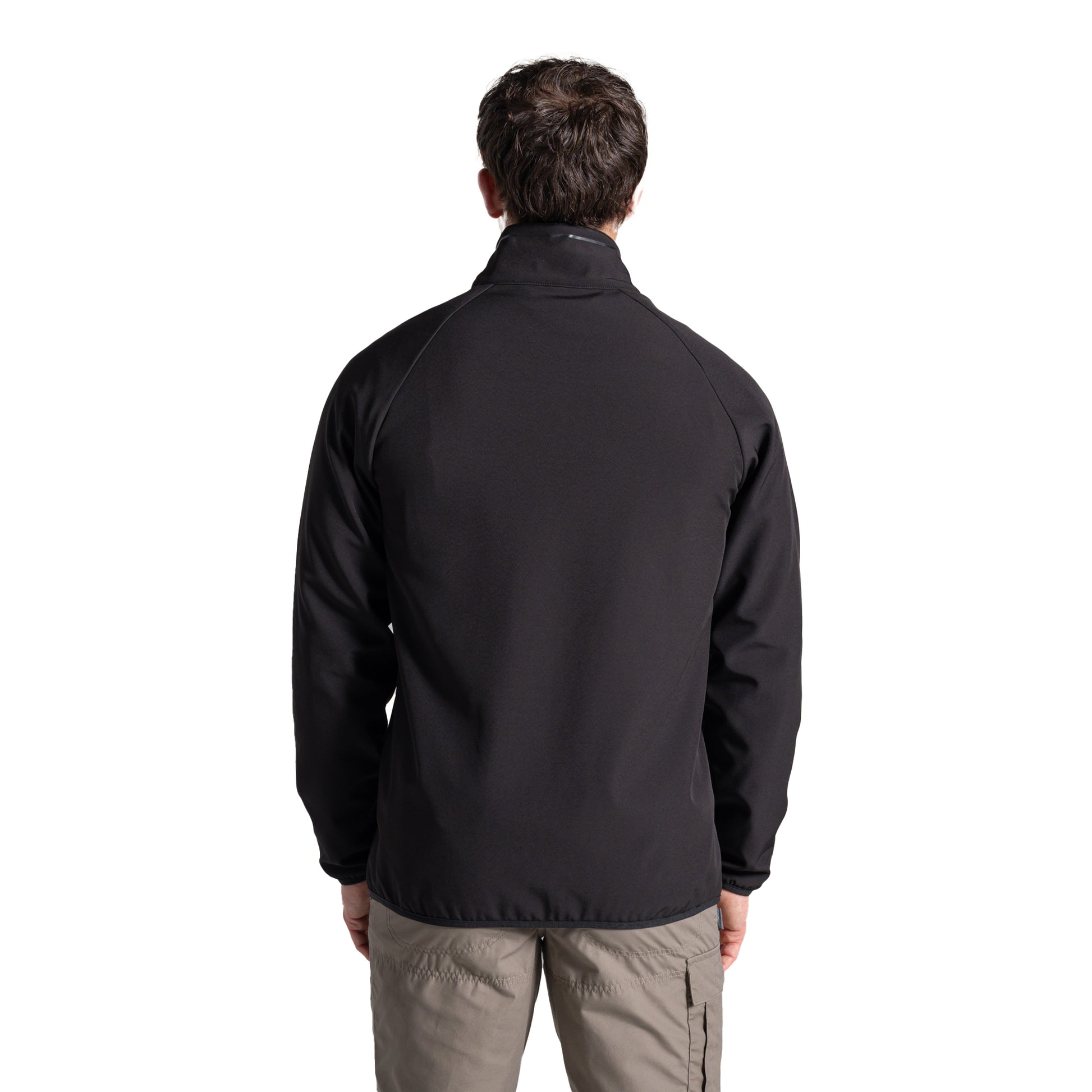Black - Back - Craghoppers Mens Expert Compresslite Hybrid Jacket