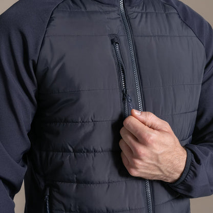 Dark Navy - Pack Shot - Craghoppers Mens Expert Compresslite Hybrid Jacket