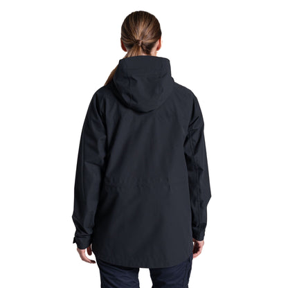 Black - Back - Craghoppers Womens-Ladies Expert Kiwi Pro Stretch Jacket
