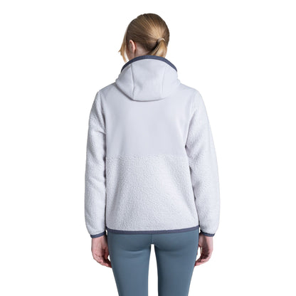 Lunar Grey - Back - Craghoppers Womens-Ladies Telesto Fleece Hooded Jacket
