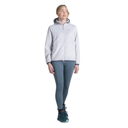 Lunar Grey - Lifestyle - Craghoppers Womens-Ladies Telesto Fleece Hooded Jacket